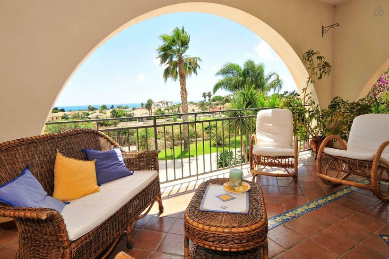 "Villa Rosa" Marina di Ragusa Eksteriør billede
